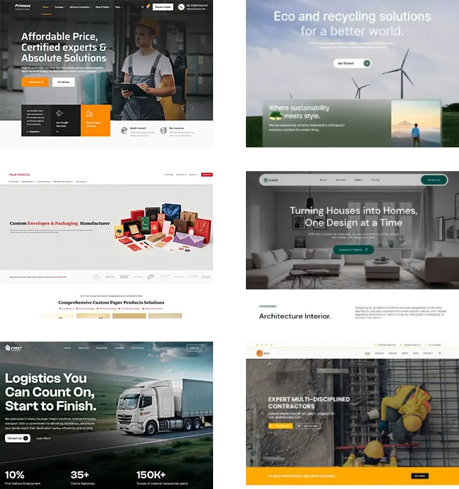 Website Design Cases