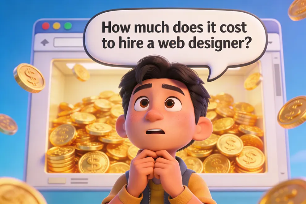 how much does it cost to hire a web designer