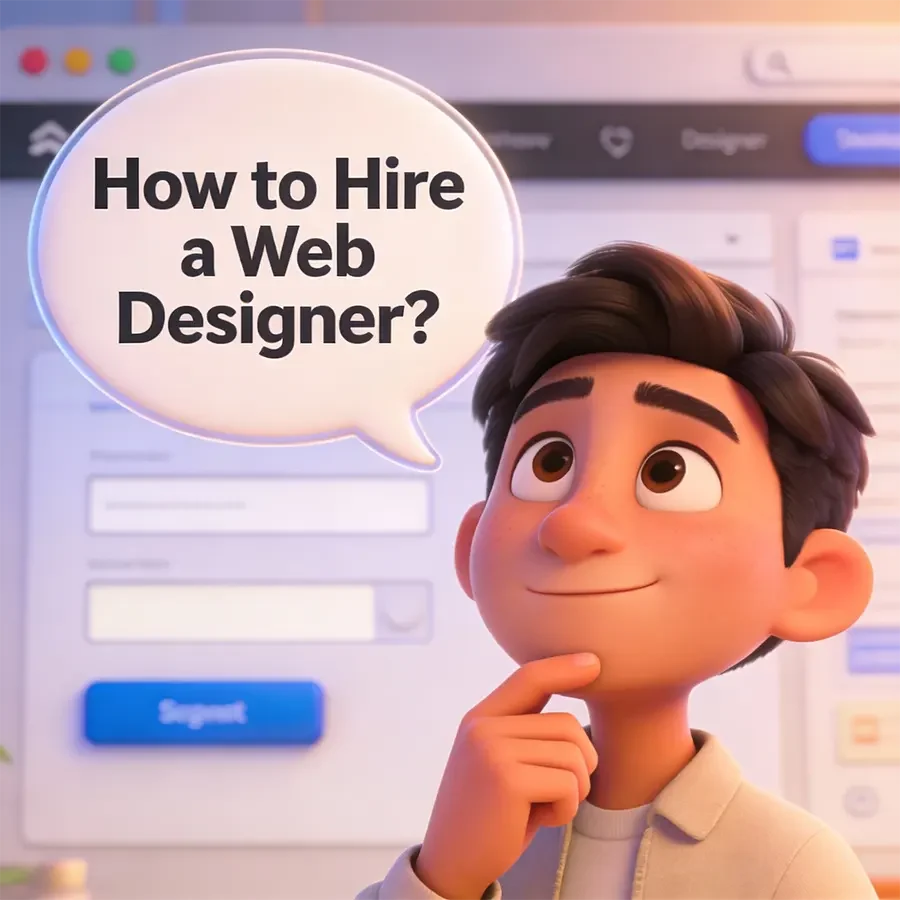 how to hire a web designer
